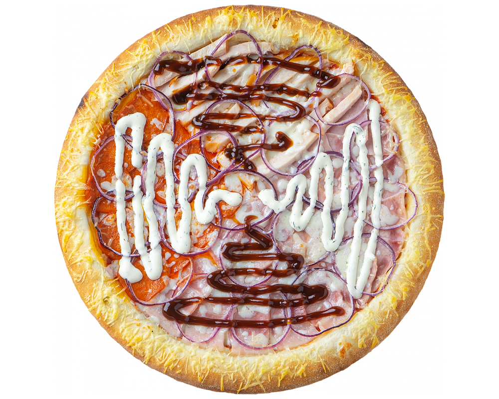 Пицца Четыре сезона на пышном тесте 30 см заказать с доставкой - Суши ...