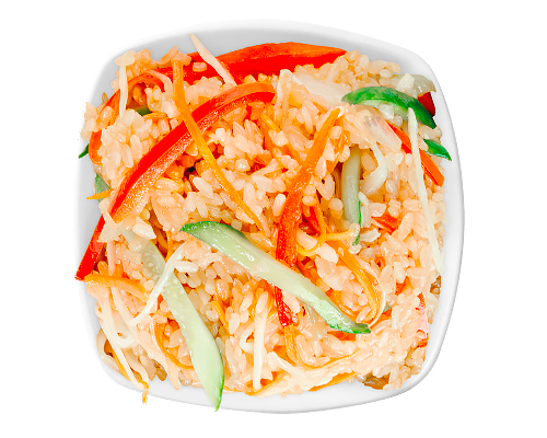 Wok вегетарианский с рисом M