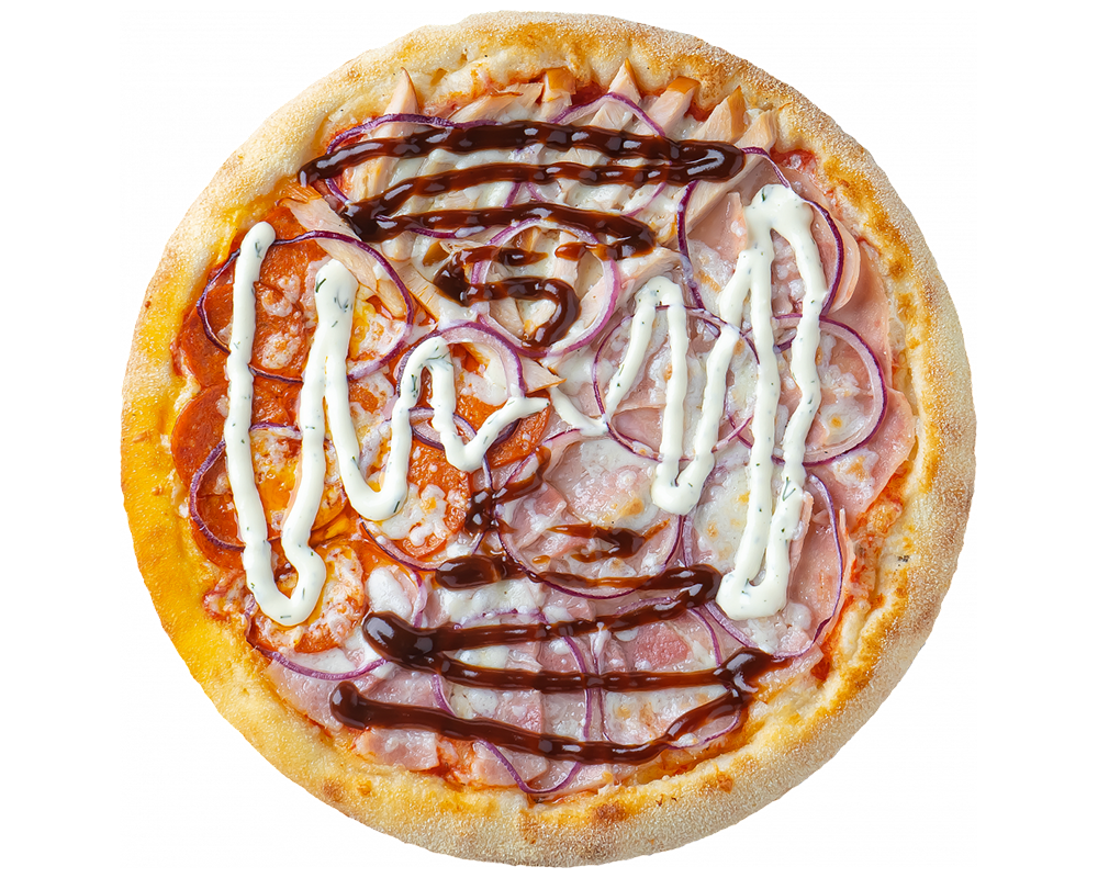 Пицца Четыре сезона на тонком тесте 25 см заказать с доставкой - Суши ...