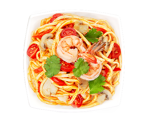 Wok Том ям с креветкой L