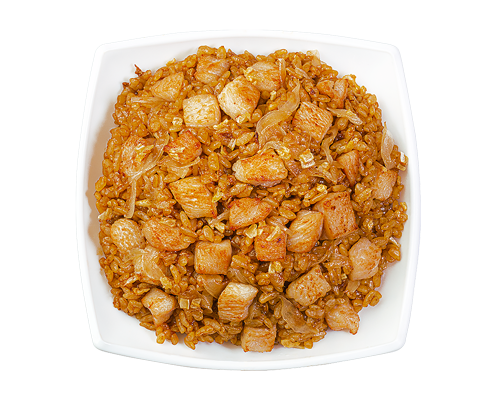 Рис с цыпленком в китайском соусе Wok L